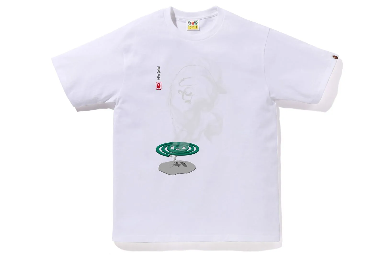 MOSQUITO COIL APE HEAD TEE sold by Bape product image thumbnail 3