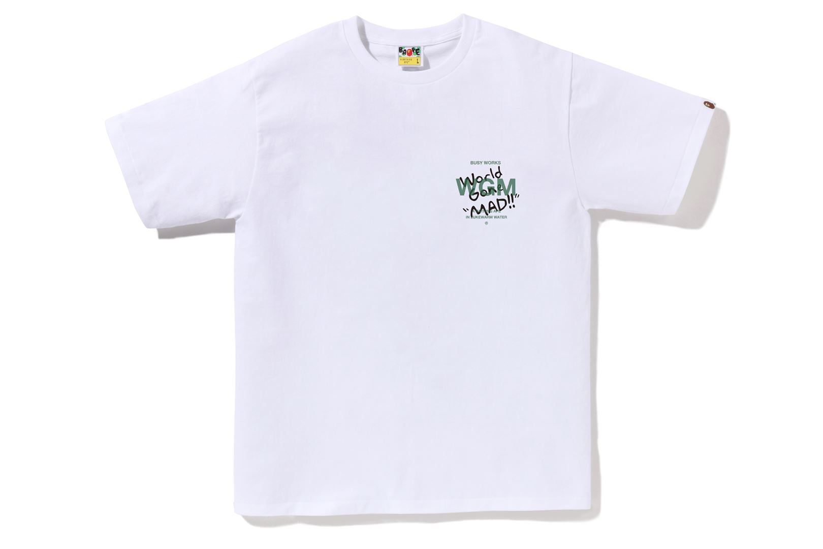 WOODLAND CAMO WGM APE HEAD TEE sold by Bape product image thumbnail 3