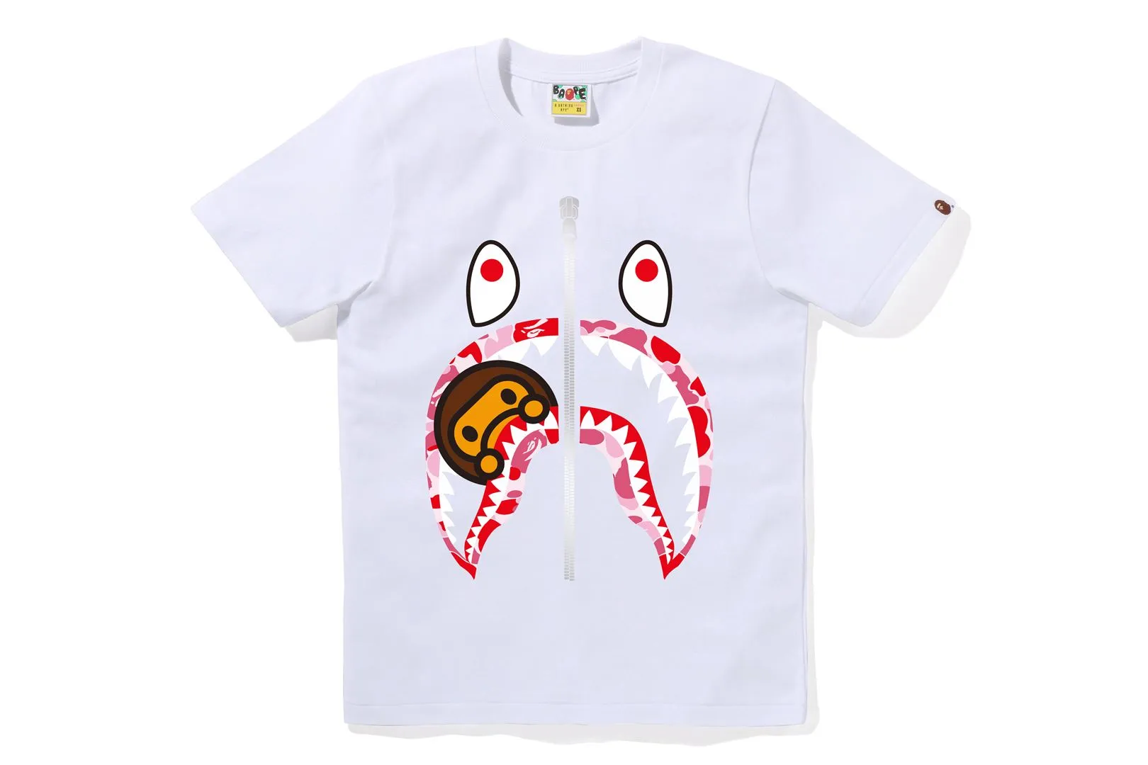 ABC CAMO MILO SHARK TEE sold by Bape product image thumbnail 3