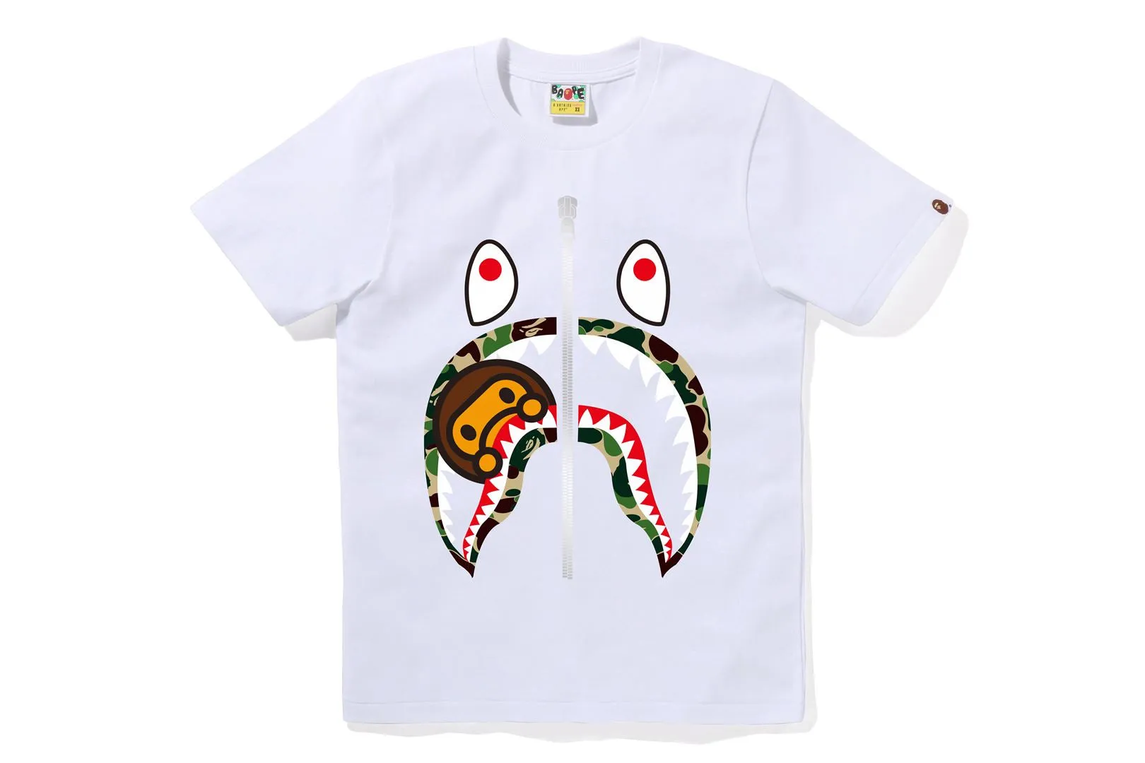 ABC CAMO MILO SHARK TEE sold by Bape product image thumbnail 2