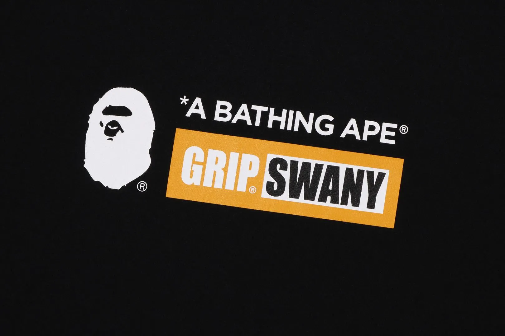 【 BAPE X GRIP SWANY 】TEE sold by Bape product image thumbnail 2