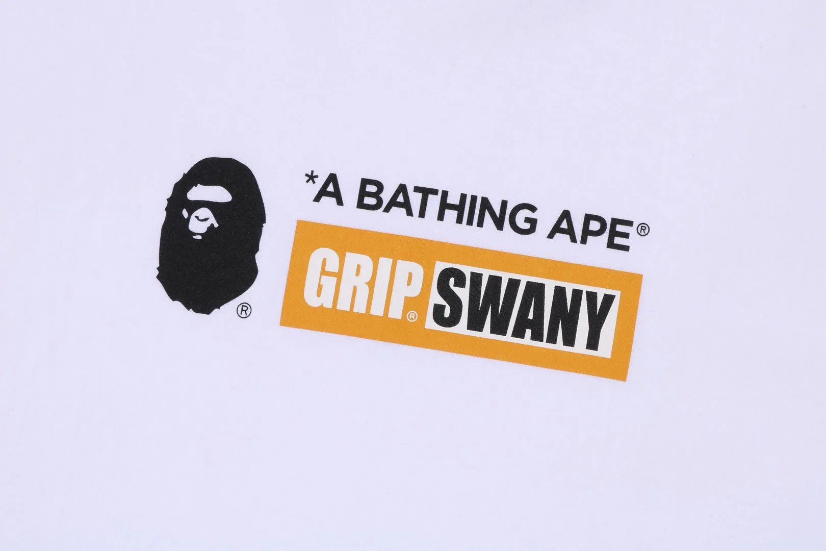 【 BAPE X GRIP SWANY 】TEE sold by Bape product image thumbnail 4