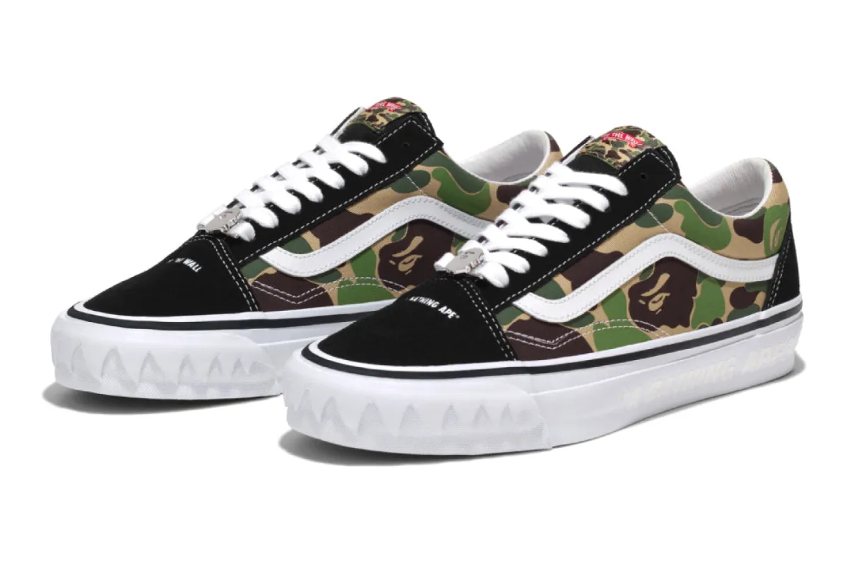 【 BAPE X VANS 】LX OLD SKOOL TB sold by Bape