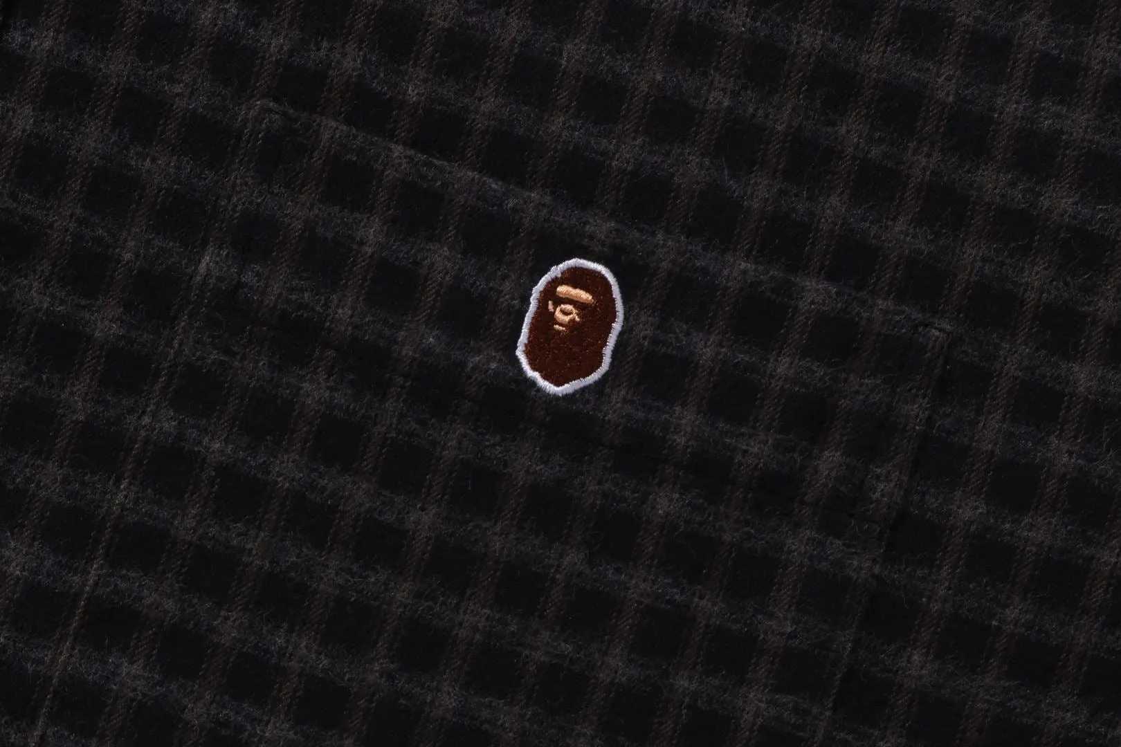 BAPE APPLIQUE CHECK SHIRT sold by Bape product image thumbnail 3
