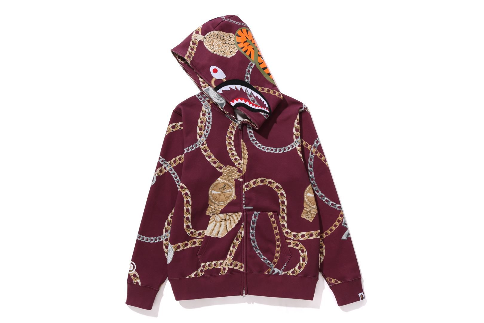 BAPE JEWELS SHARK FULL ZIP HOODIE sold by Bape product image thumbnail 2