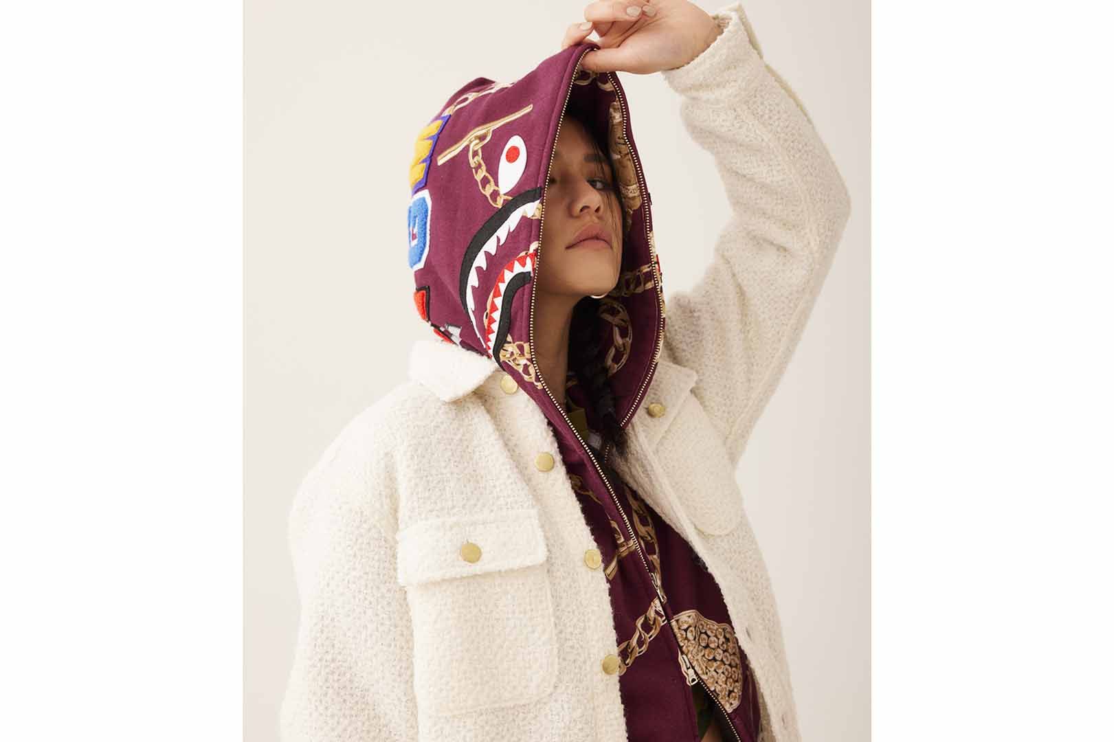 BAPE JEWELS SHARK FULL ZIP HOODIE sold by Bape product image thumbnail 5