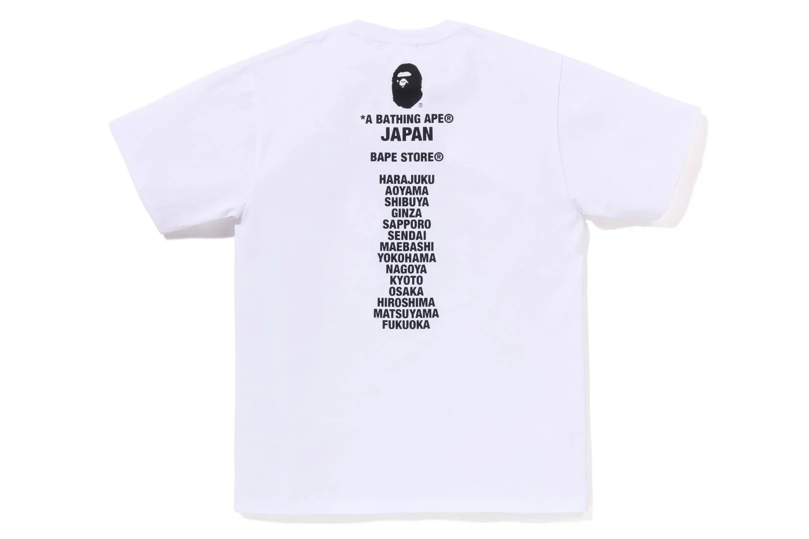 JAPAN APE HEAD TEE sold by Bape product image thumbnail 2