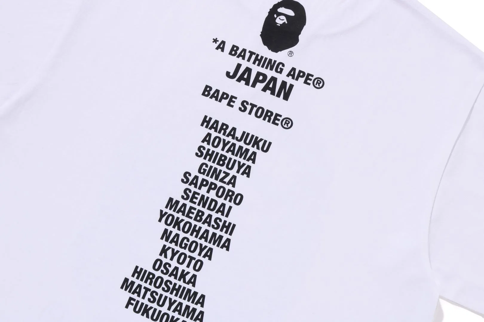 JAPAN APE HEAD TEE sold by Bape product image thumbnail 4