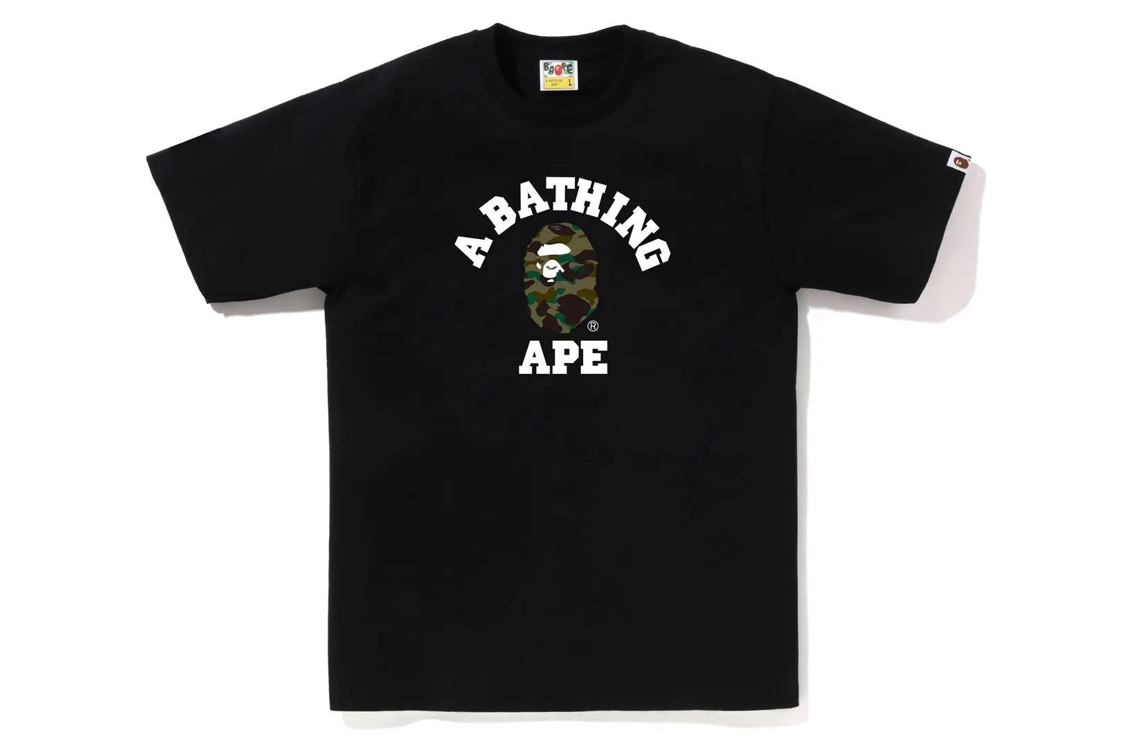 1ST CAMO COLLEGE TEE sold by Bape product image thumbnail 3