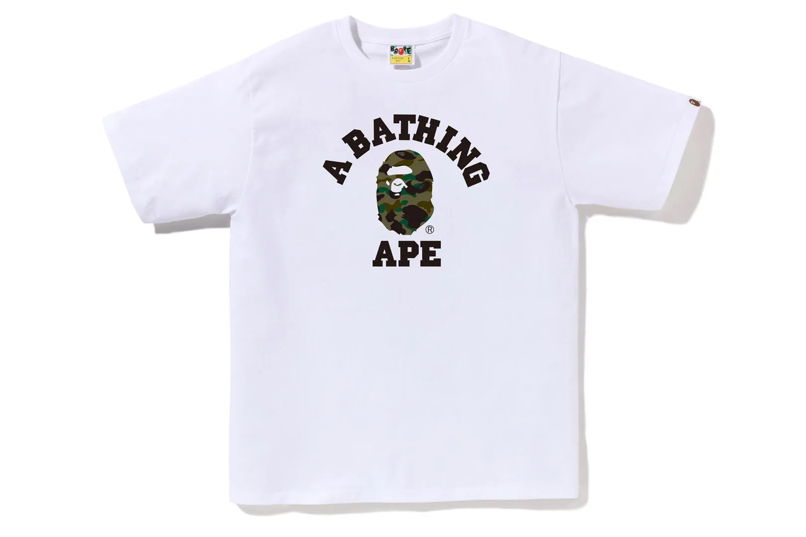1ST CAMO COLLEGE TEE sold by Bape product image thumbnail 2