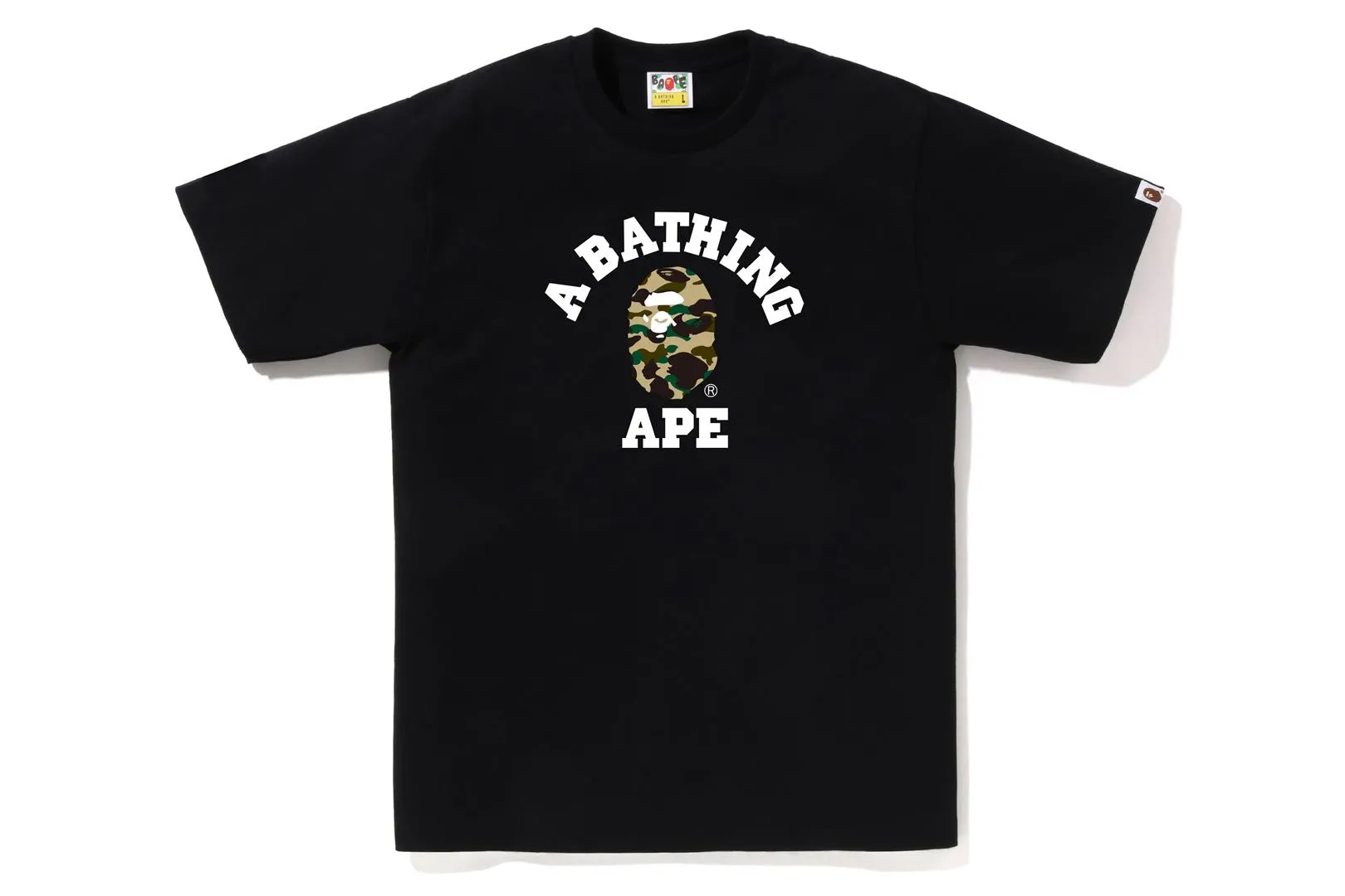 1ST CAMO COLLEGE TEE sold by Bape product image thumbnail 4