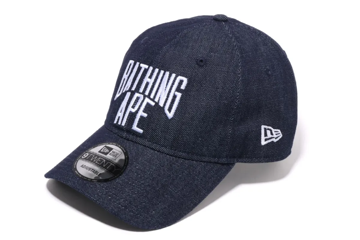NYC LOGO DENIM NEW ERA 9TWENTY CAP sold by Bape