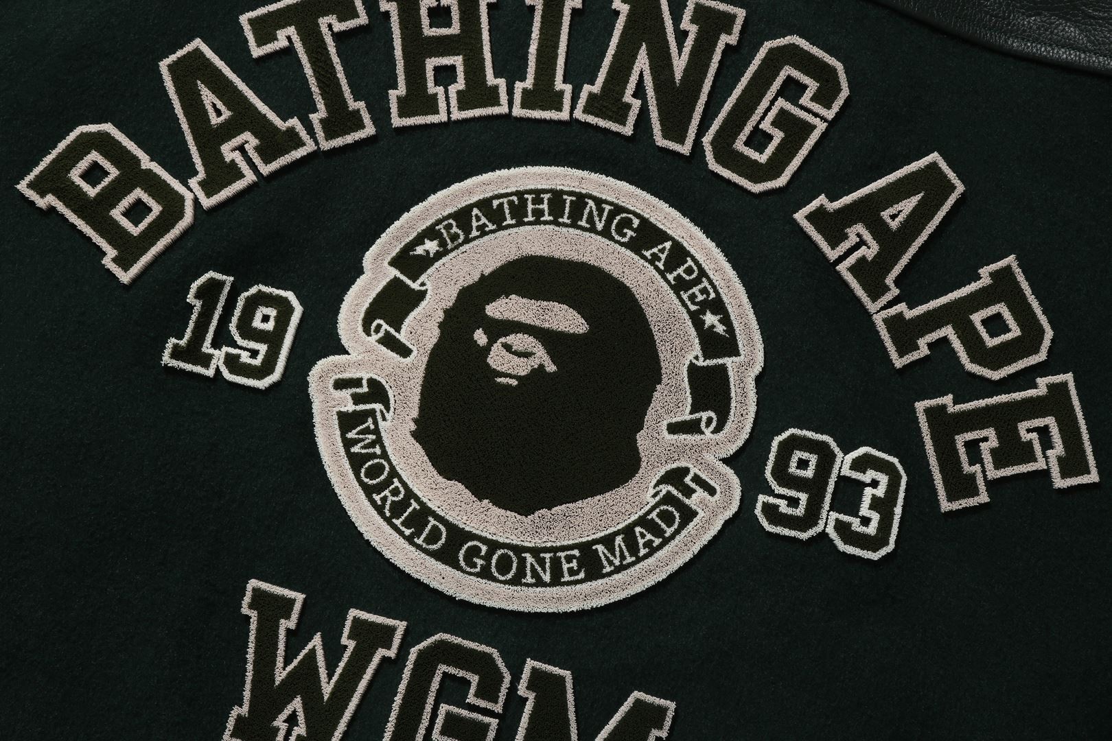 BAPE PATCH VARSITY JACKET sold by Bape product image thumbnail 3