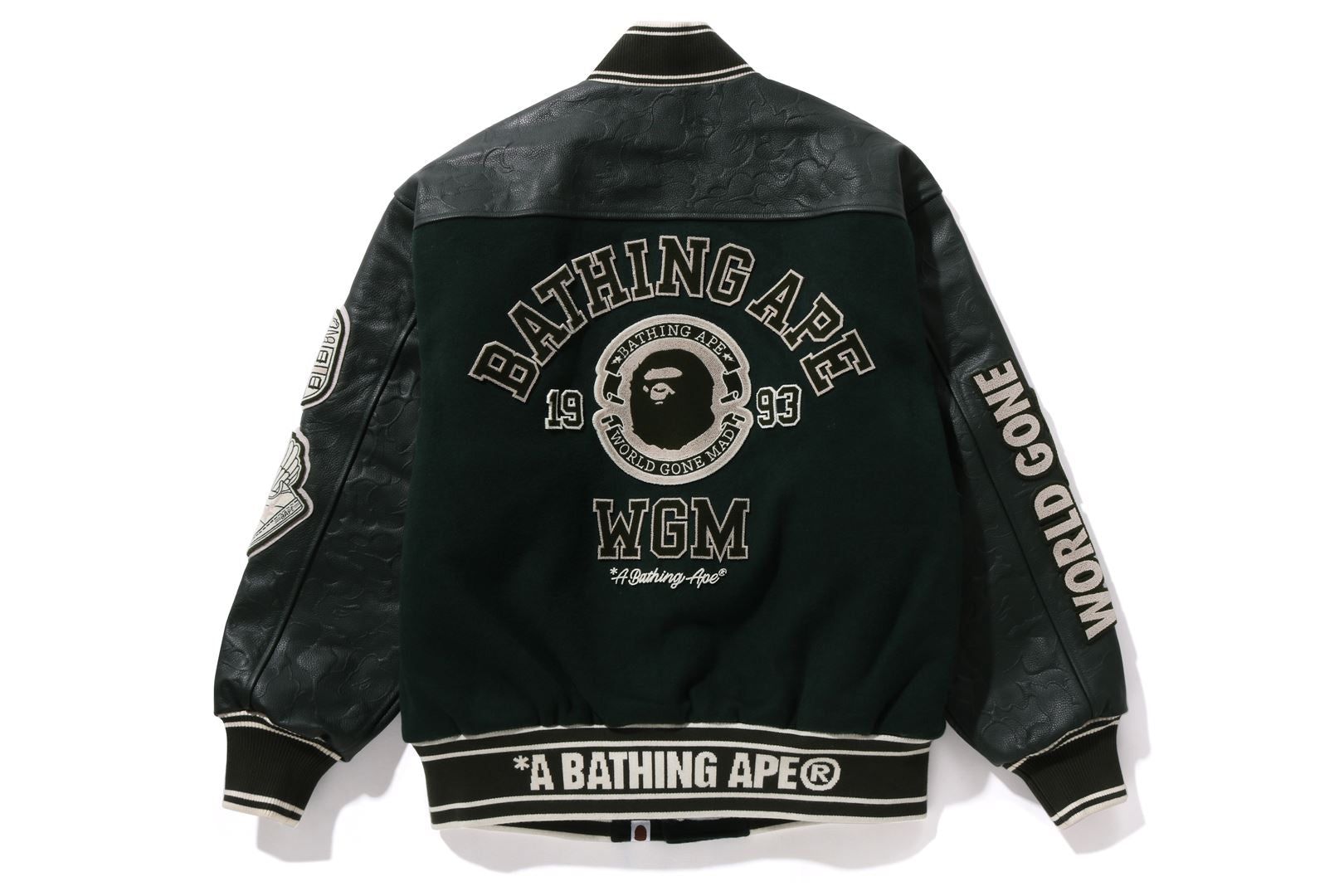 BAPE PATCH VARSITY JACKET sold by Bape product image thumbnail 2
