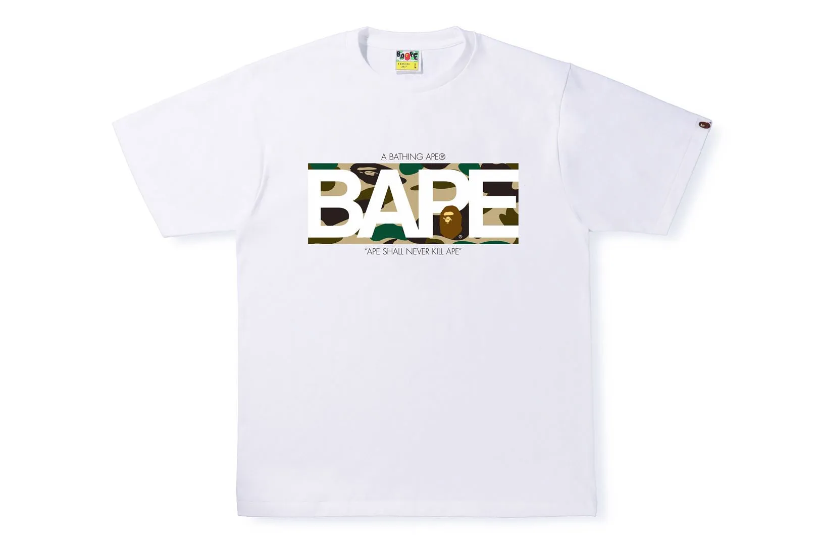 1ST CAMO BAPE LOGO TEE sold by Bape product image thumbnail 4
