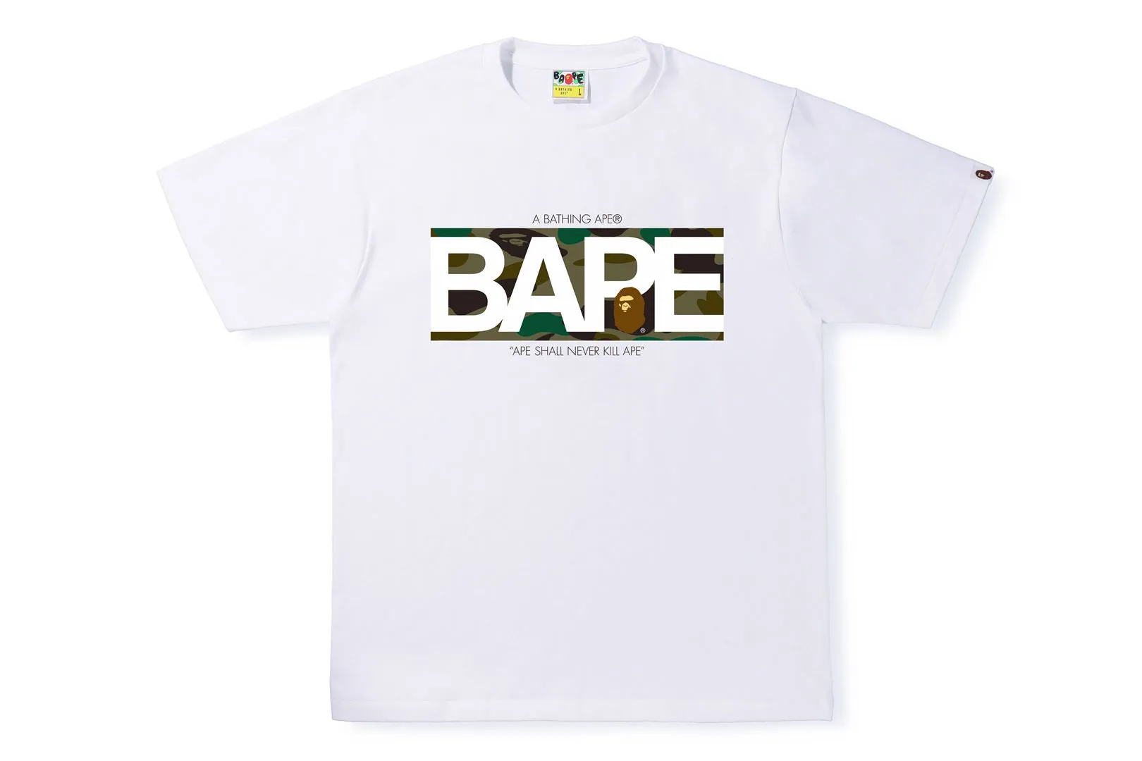 1ST CAMO BAPE LOGO TEE sold by Bape product image thumbnail 3