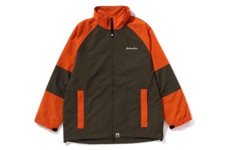COLOR BLOCK HOODIE JACKET sold by Bape