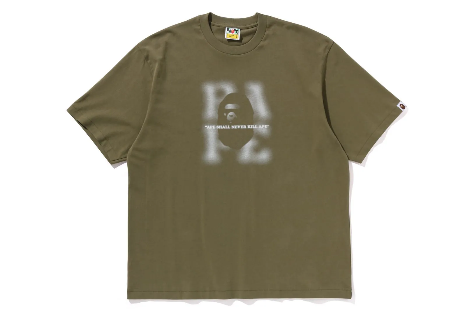BLUR LOGO RELAXED FIT TEE sold by Bape