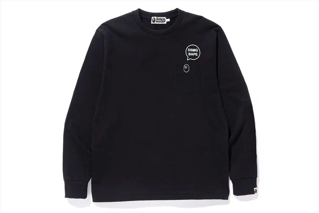 【 BAPE X DSMG 】L/S TEE sold by Bape