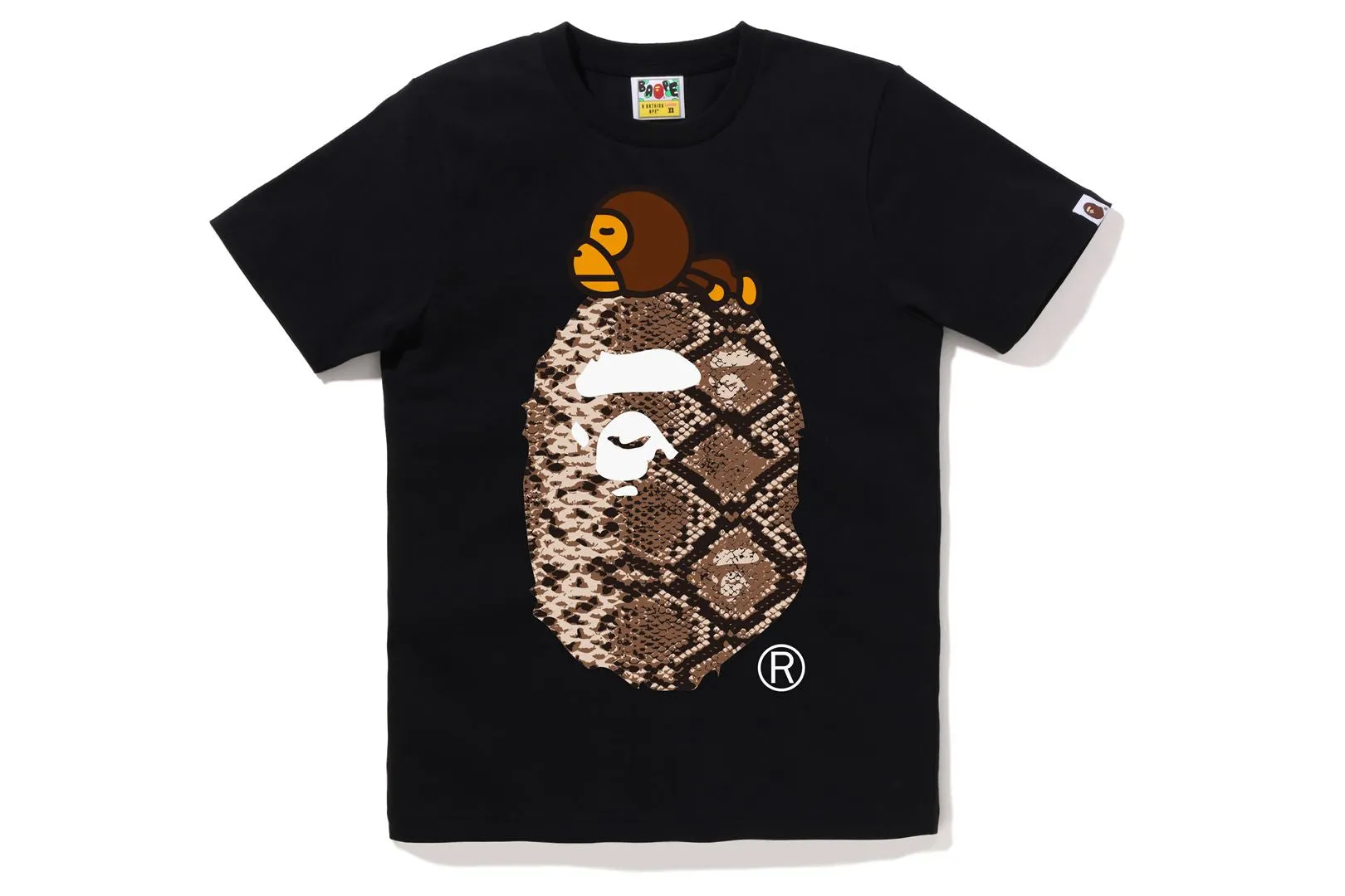 BAPE SNAKE MILO ON BIG APE TEE sold by Bape product image thumbnail 3
