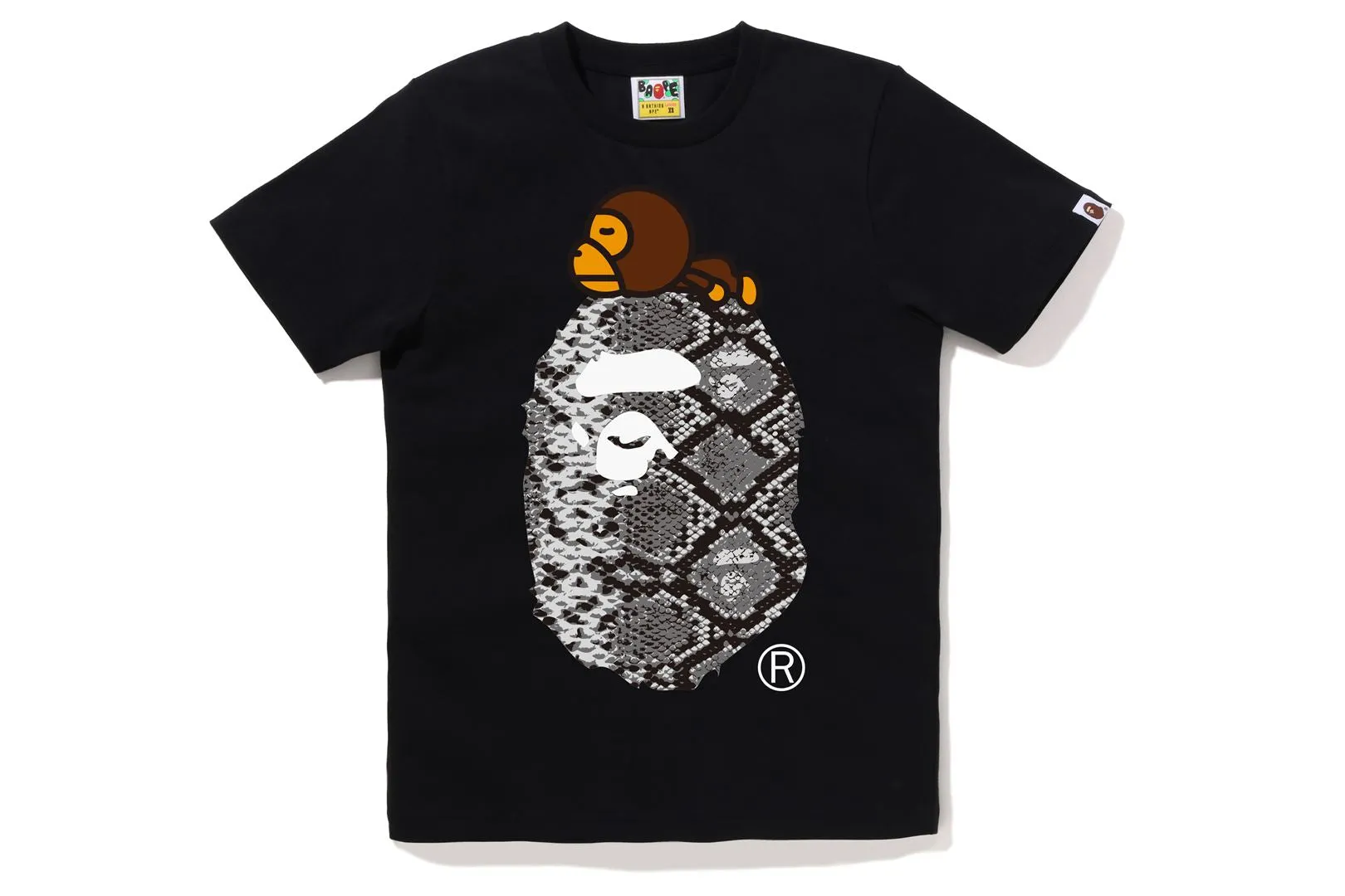 BAPE SNAKE MILO ON BIG APE TEE sold by Bape product image thumbnail 4