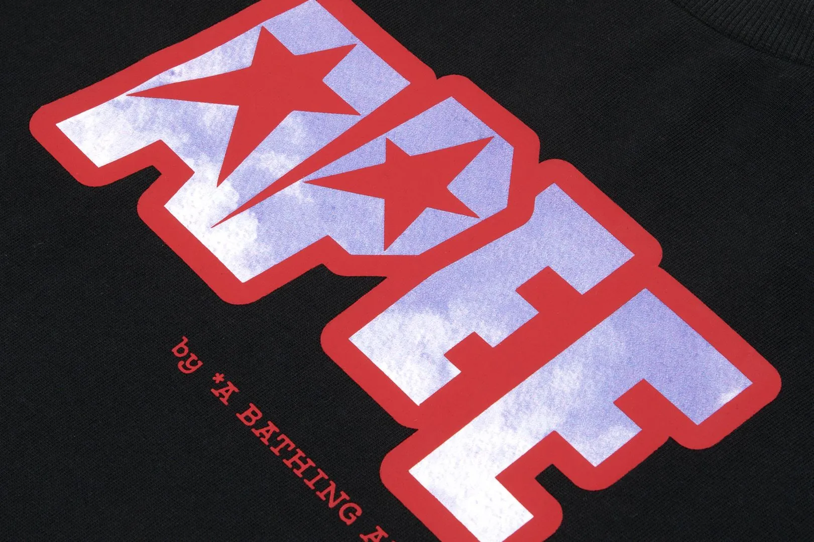 LOGO PRINTED CROP TEE sold by Bape product image thumbnail 3