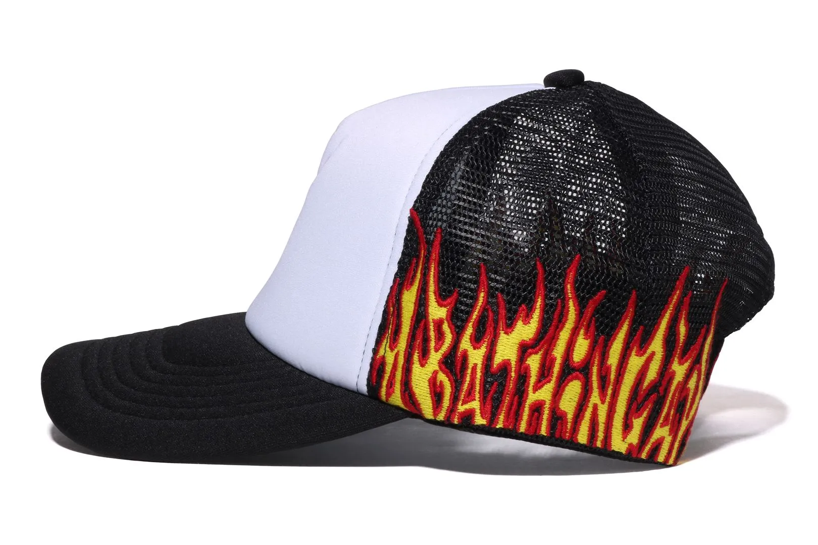 EMBROIDERY FIRE LOGO TRUCKER CAP sold by Bape product image thumbnail 4