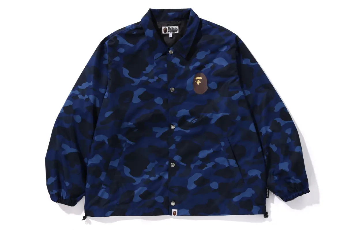 COLOR CAMO COLLEGE COACH JACKET sold by Bape