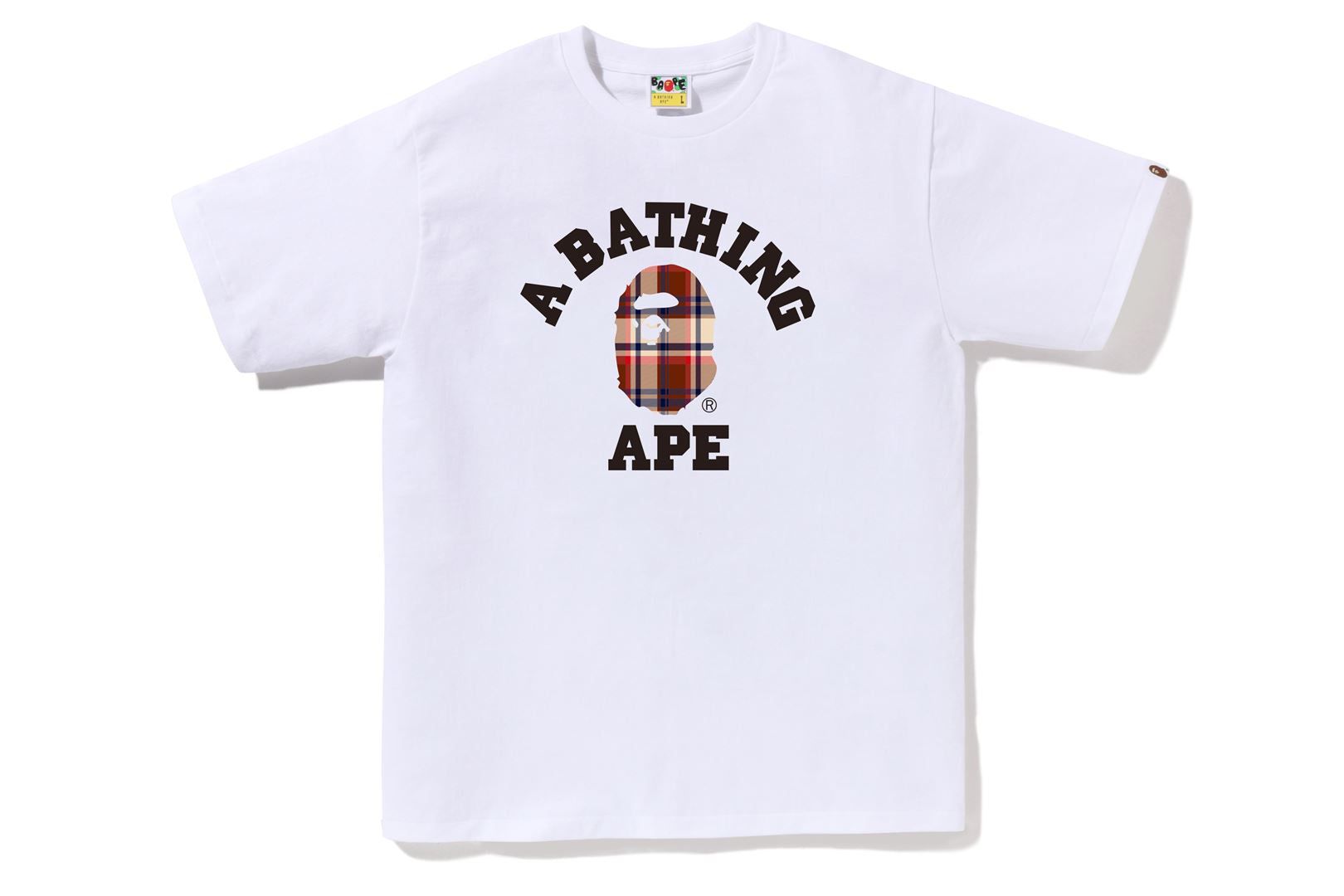BAPE CHECK COLLEGE TEE sold by Bape product image thumbnail 4