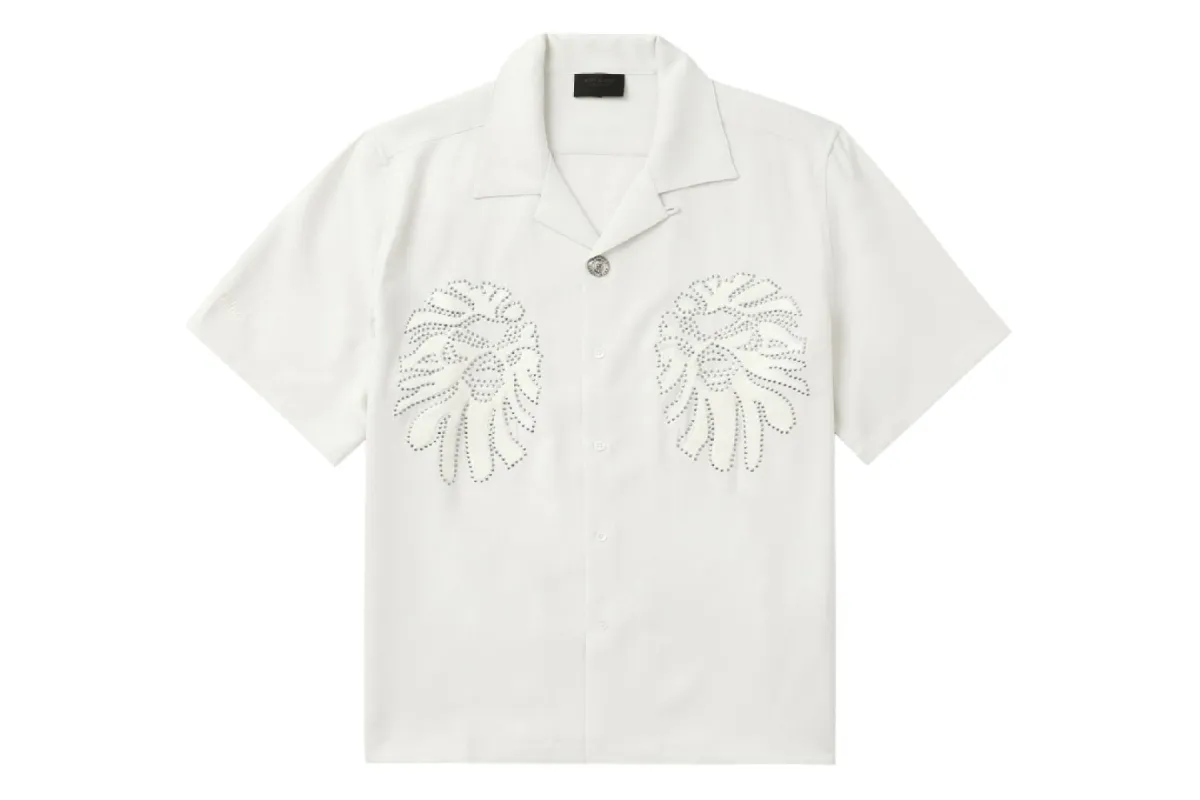 BAPE BLACK APE HEAD BOWLING SHIRT sold by Bape