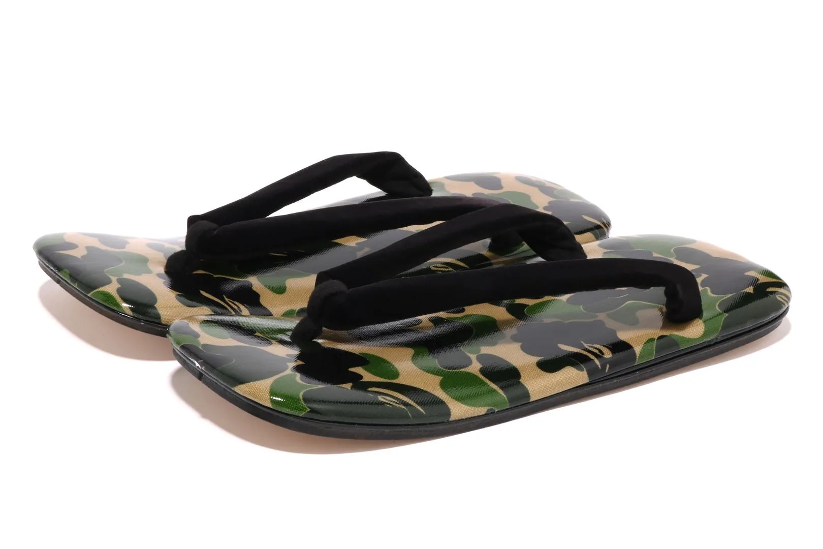ABC CAMO JAPANESE SANDALS sold by Bape