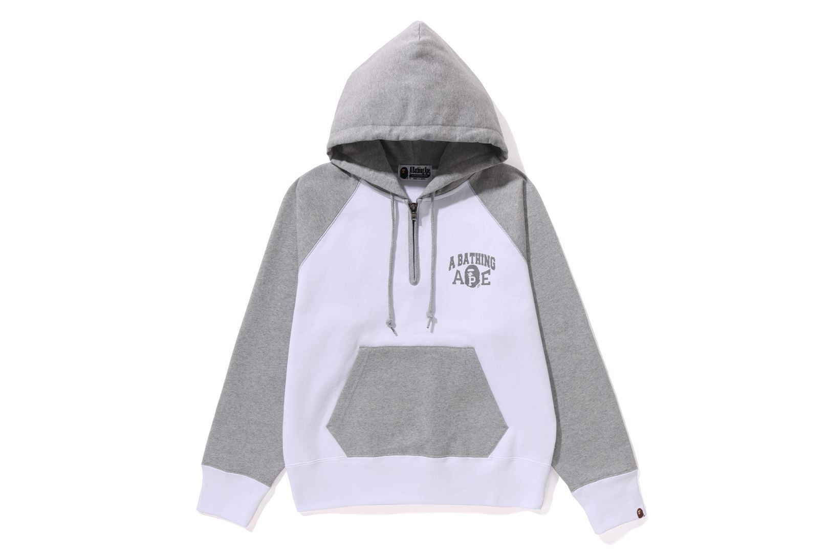 A BATHING APE HALF ZIP PULLOVER HOODIE sold by Bape product image thumbnail 4