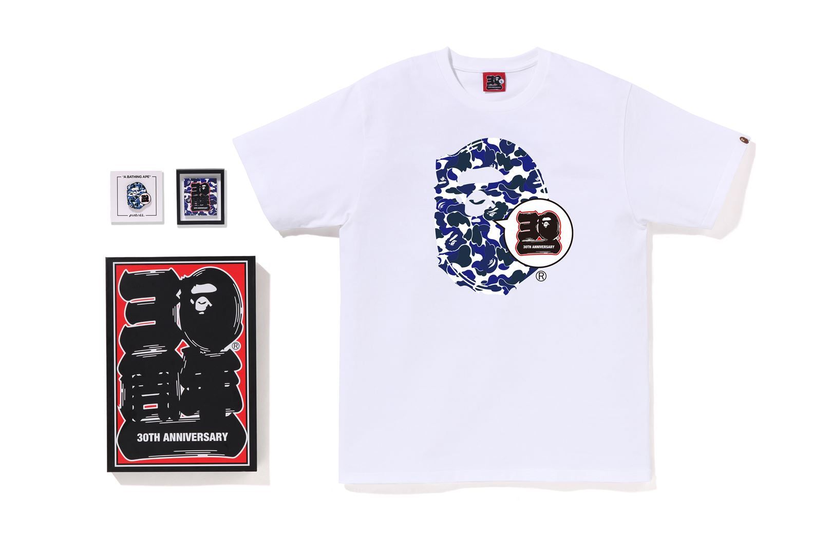 BAPE.COM BAPE 30TH ANNIV. APE HEAD TEE SET sold by Bape product image thumbnail 4