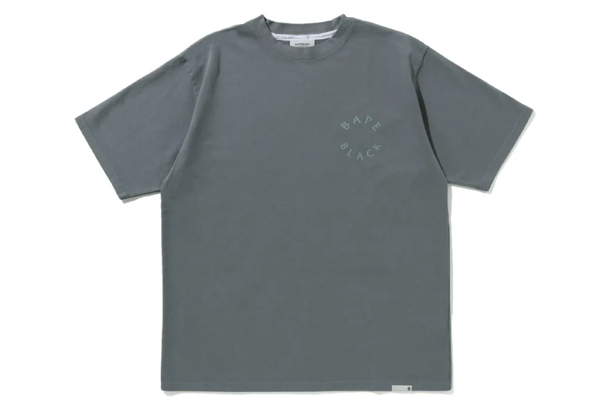 BAPE BLACK GARMENT DYE LOGO TEE sold by Bape