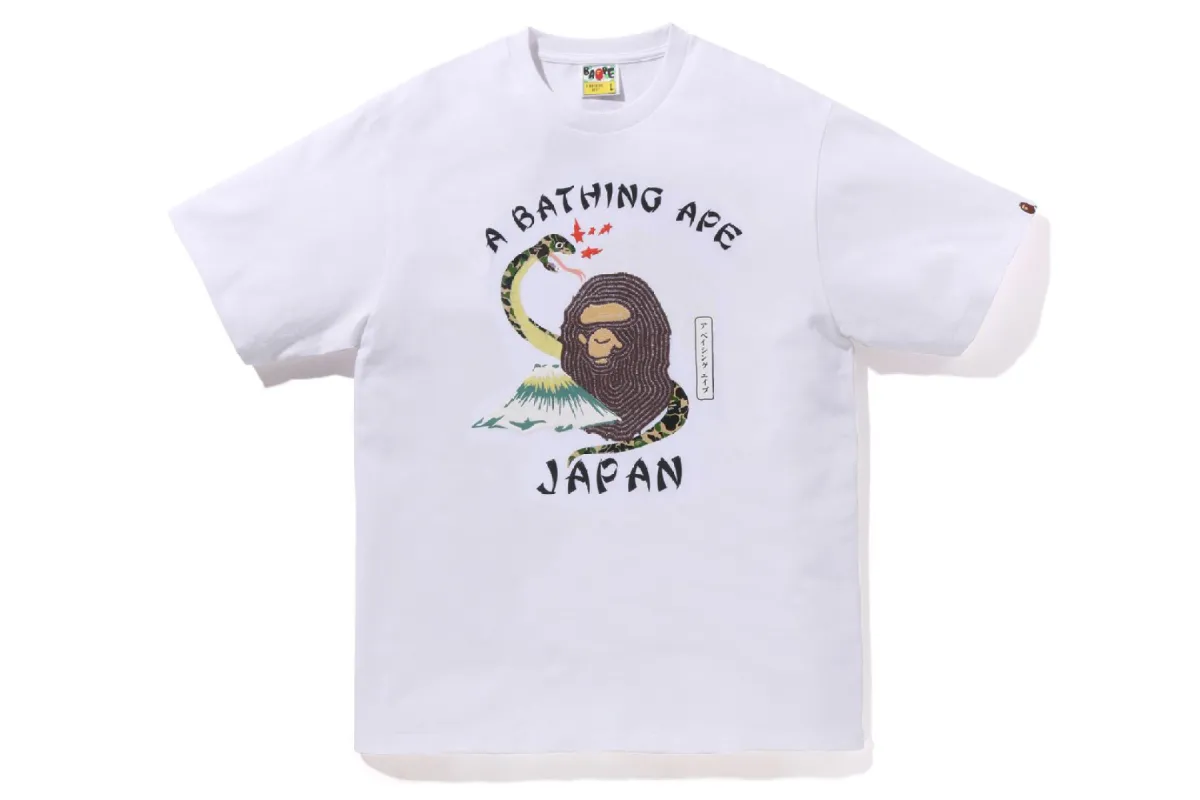 JAPANESE CULTURE TEE sold by Bape