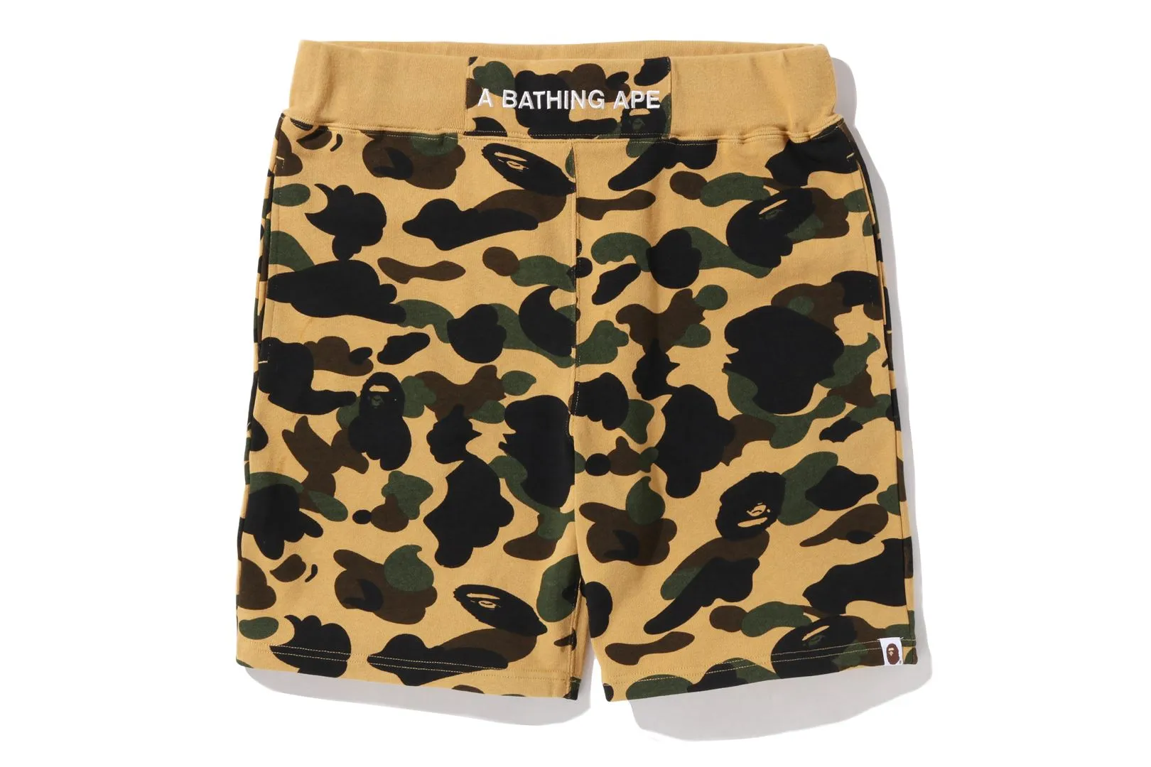 1ST CAMO SWEAT SHORTS sold by Bape