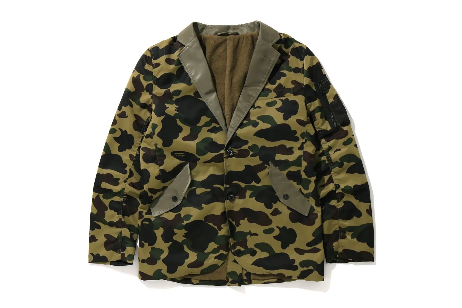 MR.BATHING APE 1ST CAMO MILITARY TAILORED JACKET sold by Bape