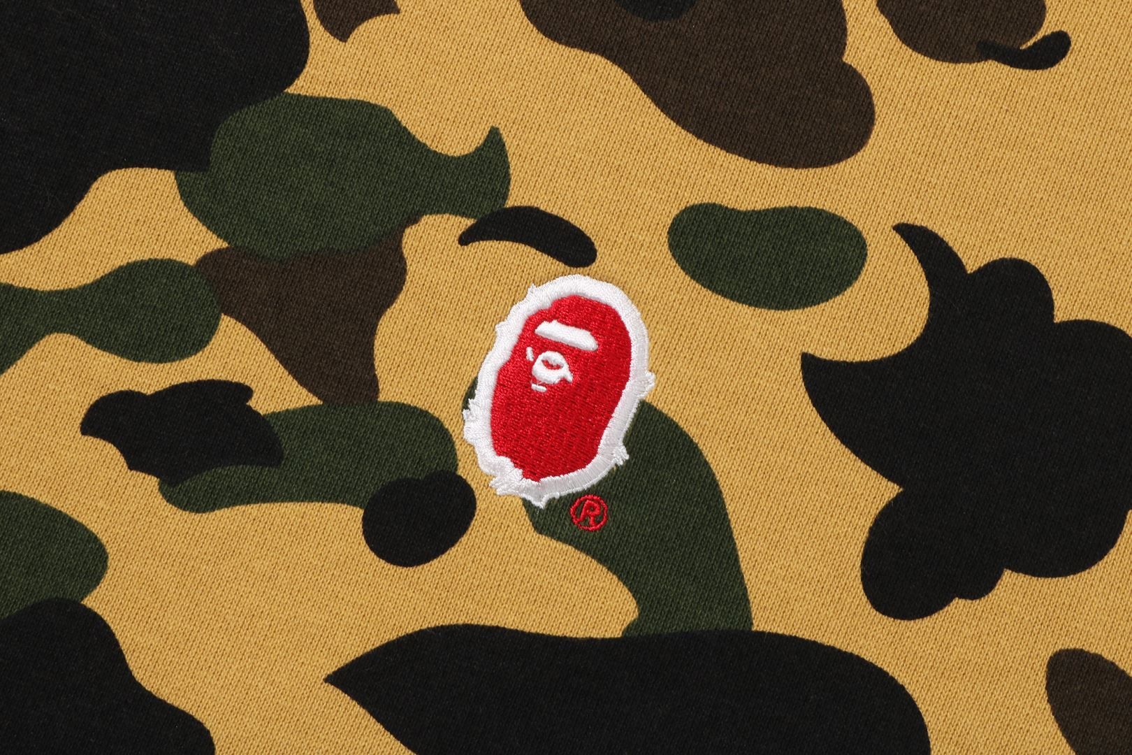 1ST CAMO BRUSH COLLEGE PULLOVER HOODIE sold by Bape product image thumbnail 3