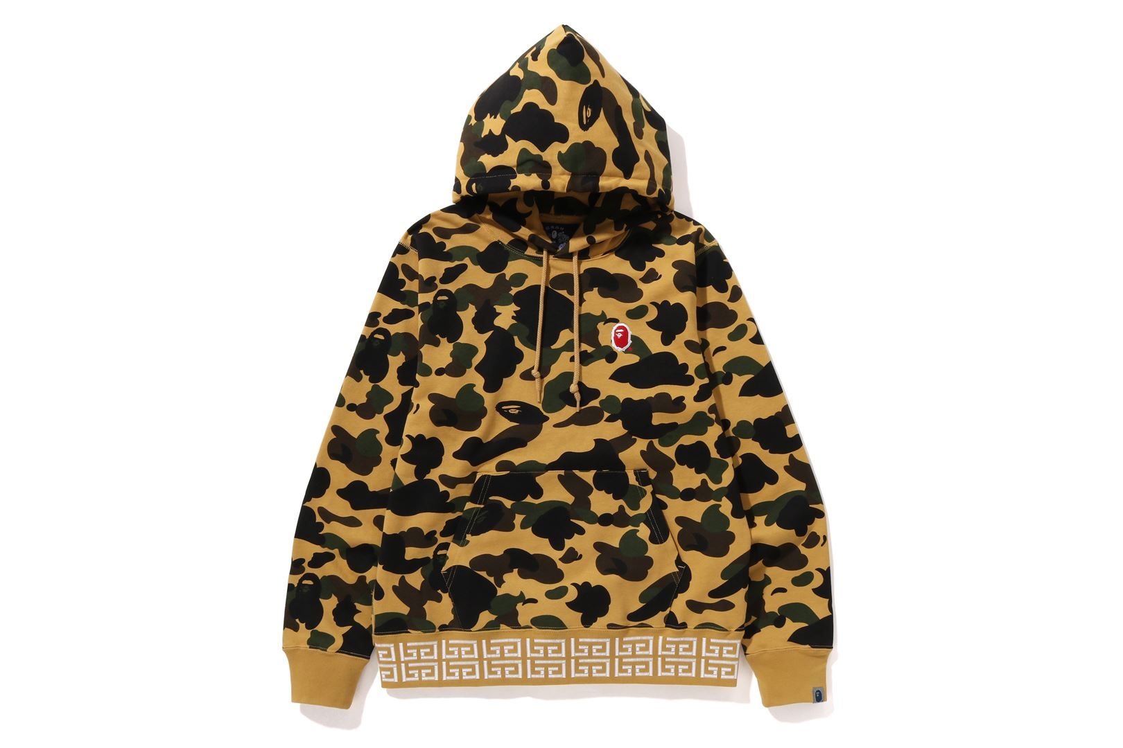 1ST CAMO BRUSH COLLEGE PULLOVER HOODIE sold by Bape
