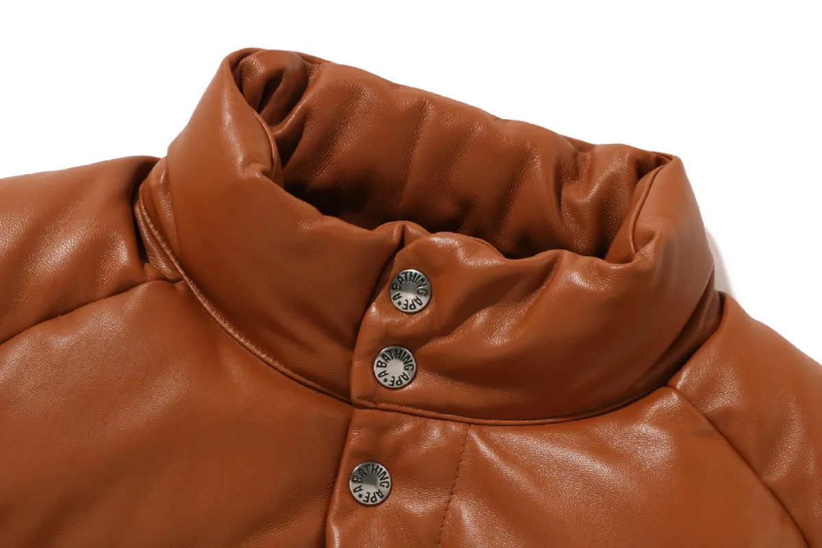 LEATHER CLASSIC DOWN JACKET | Parallel