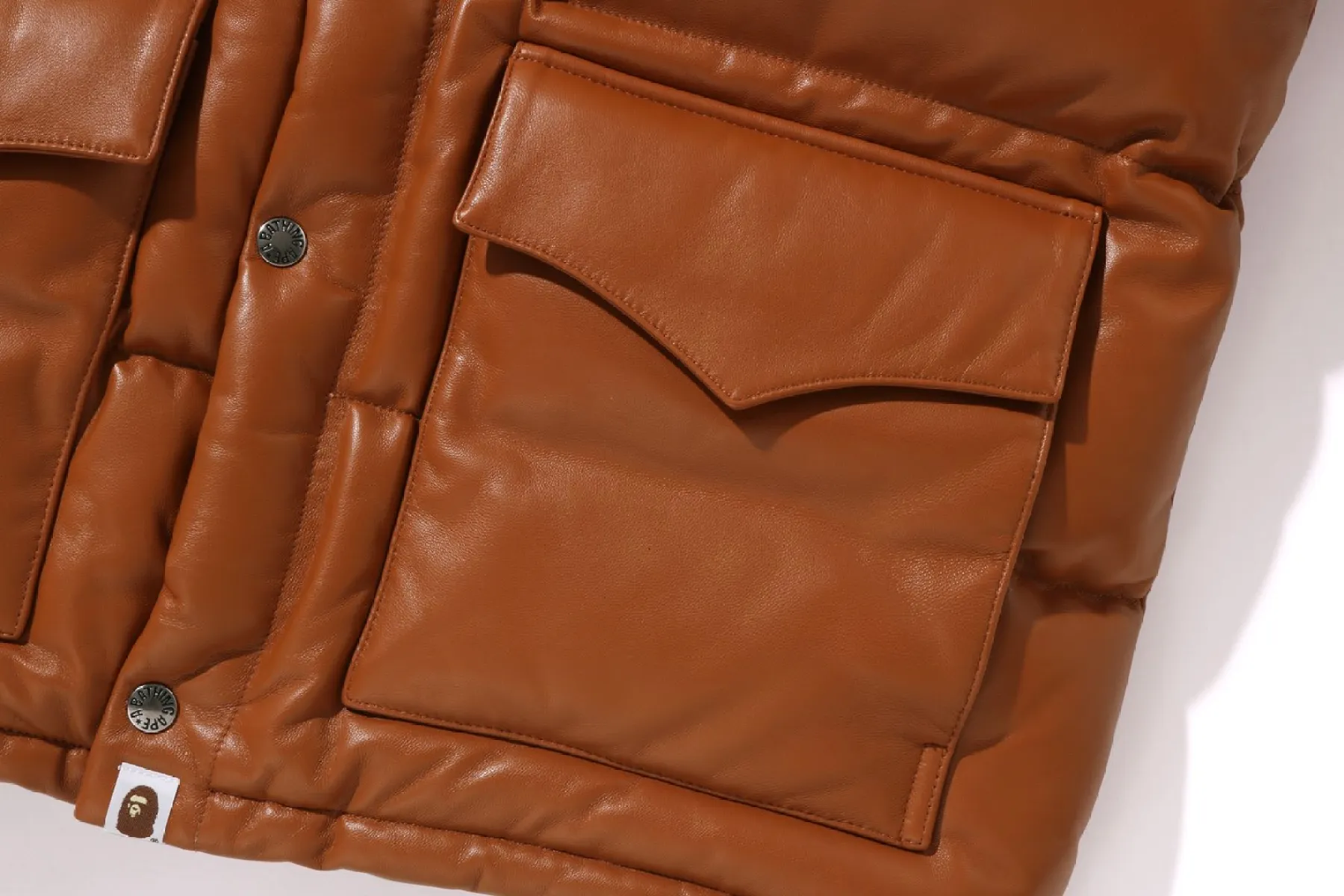 LEATHER CLASSIC DOWN JACKET | Parallel