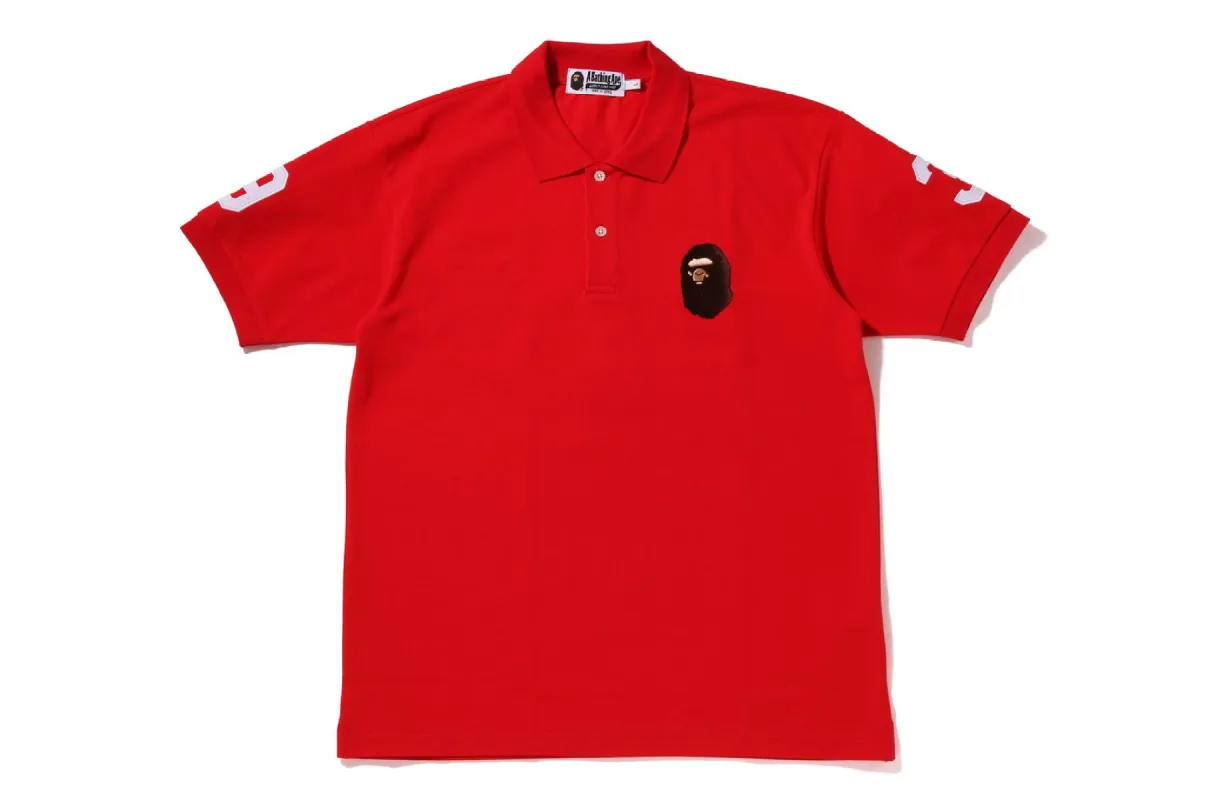 LARGE APE HEAD POLO made by Bape