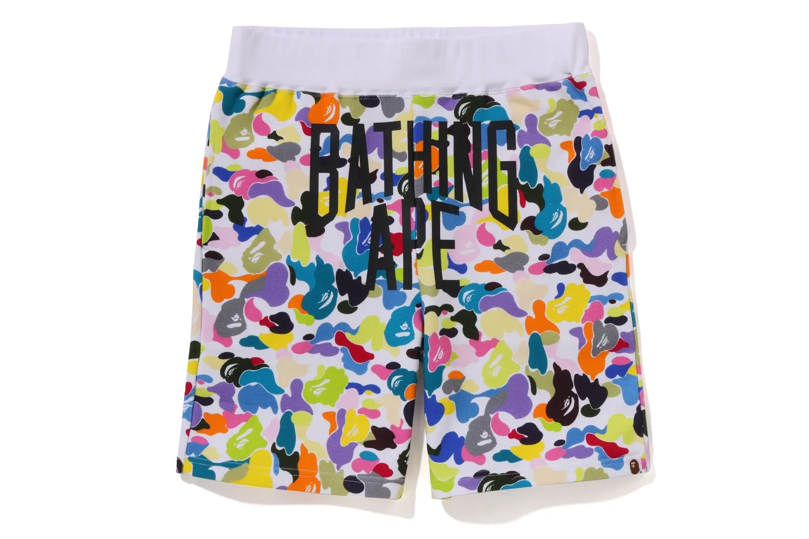 MULTI CAMO NYC LOGO SWEAT SHORTS sold by Bape product image thumbnail 5
