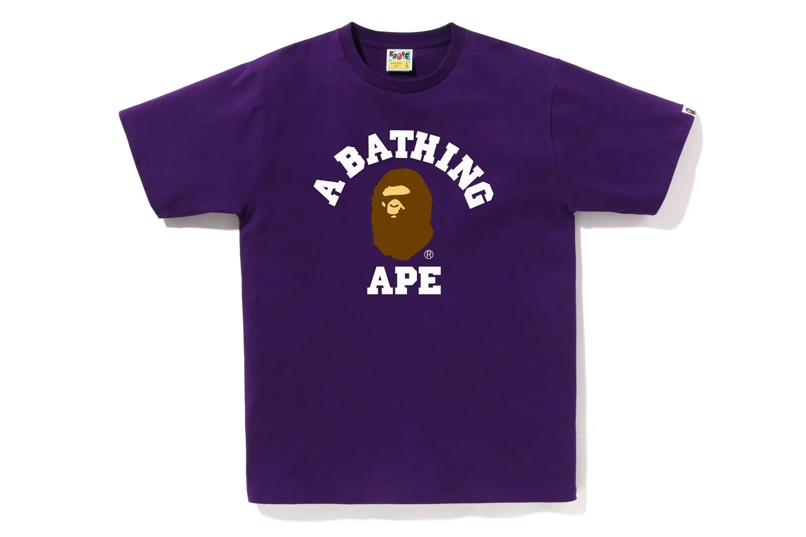COLLEGE TEE sold by Bape product image thumbnail 3