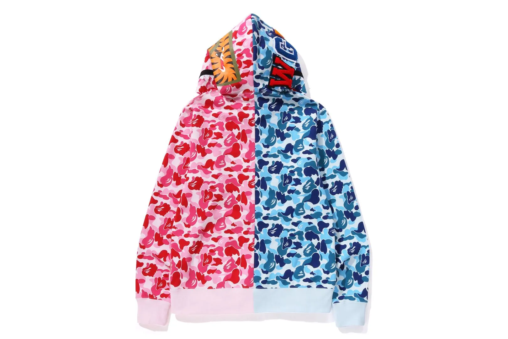 ABC CAMO CRAZY SHARK FULL ZIP HOODIE sold by Bape product image thumbnail 4