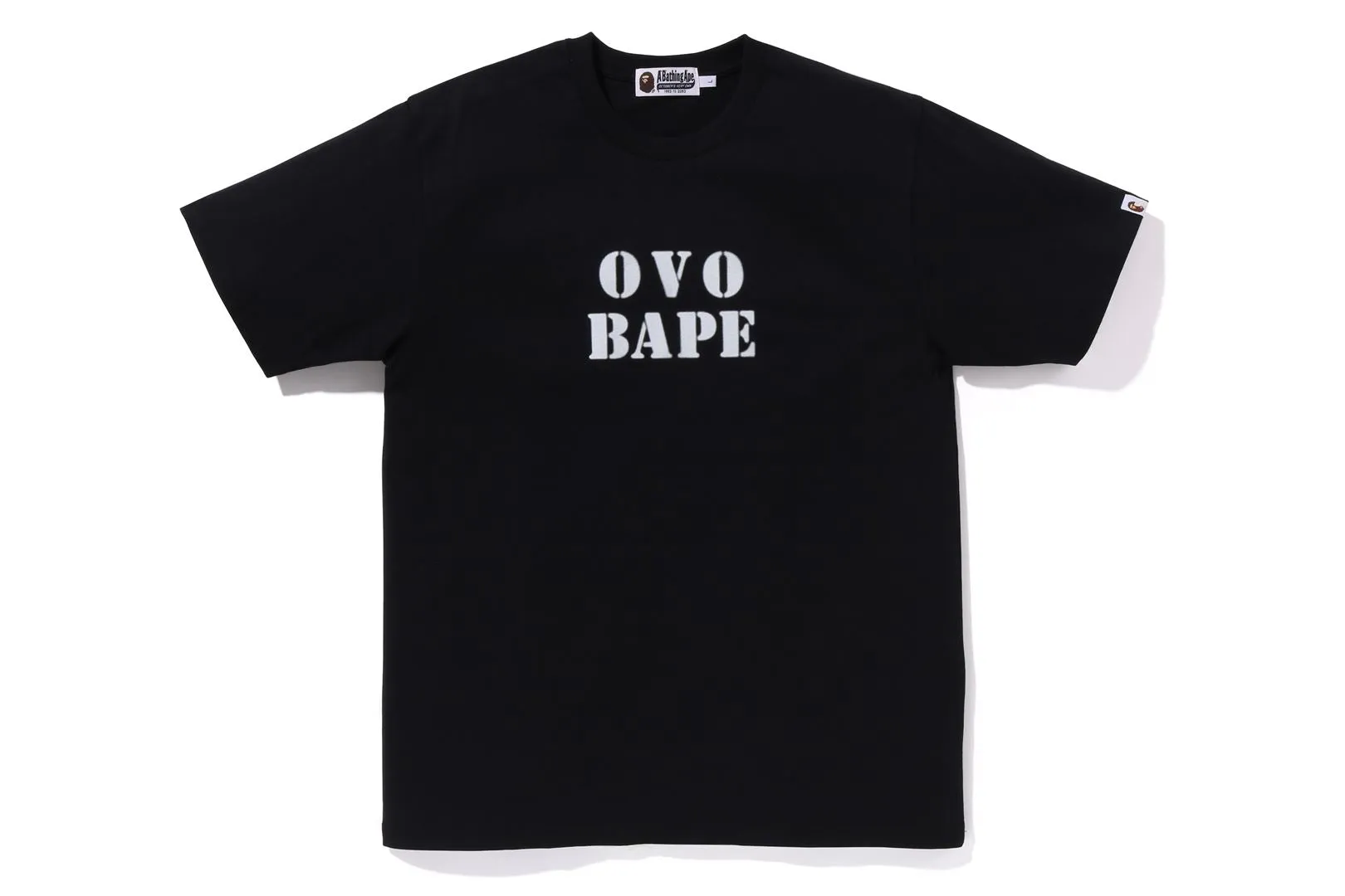 【 BAPE X OVO 】STENCIL LOGO TEE sold by Bape product image thumbnail 4