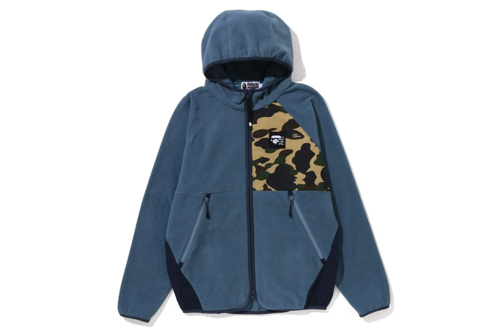 1ST CAMO FLEECE ZIP HOODIE sold by Bape product image thumbnail 5
