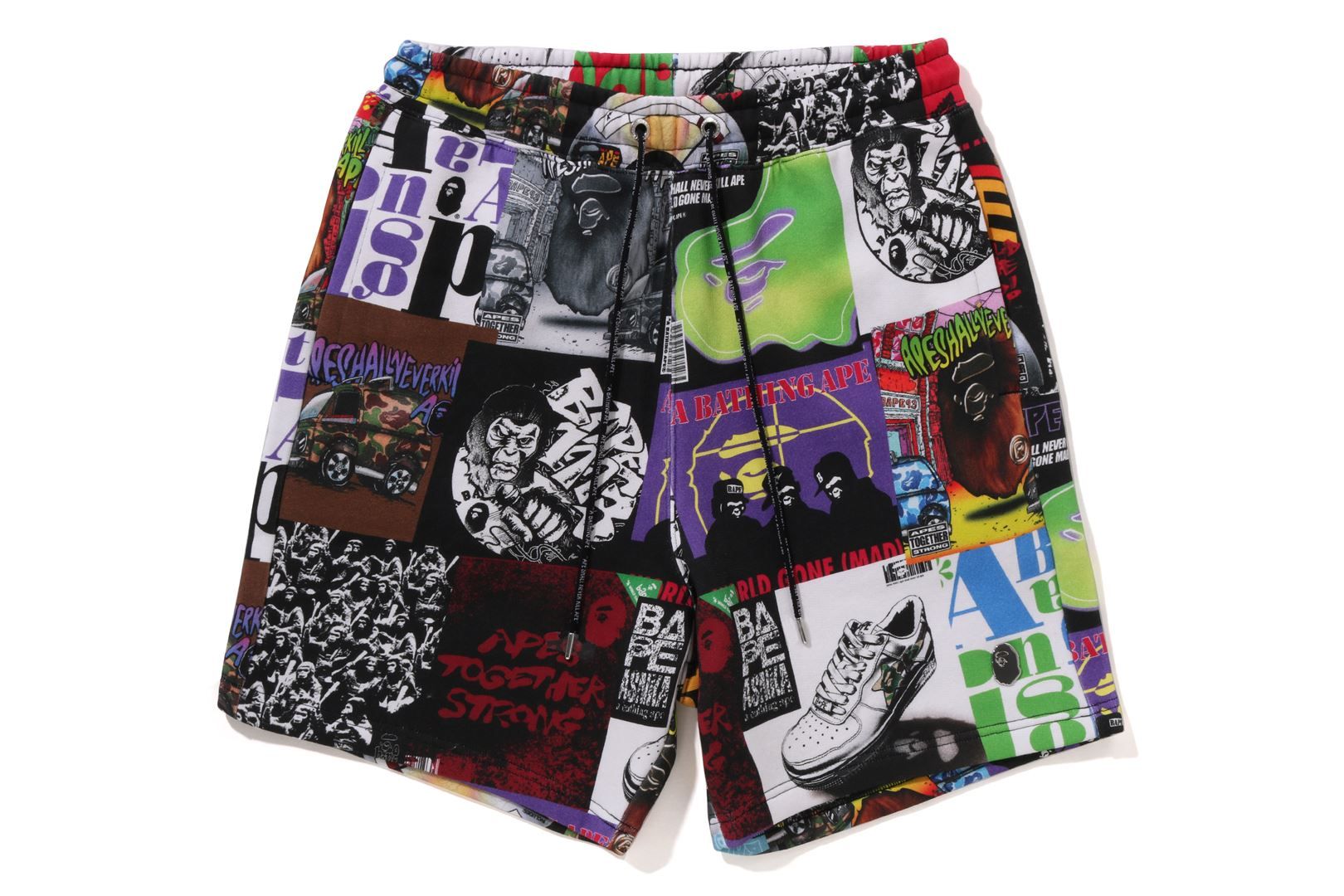 BAPE ALBUM MONOGRAM SWEAT SHORTS sold by Bape