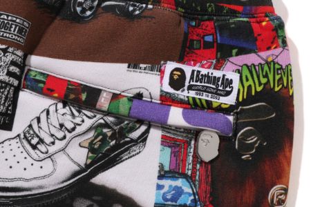 BAPE ALBUM MONOGRAM SWEAT SHORTS sold by Bape