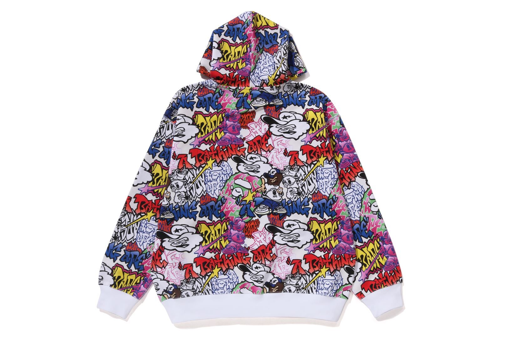 GRAFFITI PATTERN PULLOVER HOODIE sold by Bape product image thumbnail 2